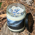 Storm Witch Candle | Weather Water Goddess Mermaid Sea Ocean Magick Witchcraft Altar Ritual Spell Gift Crystal Herbal Intention Candle Magic