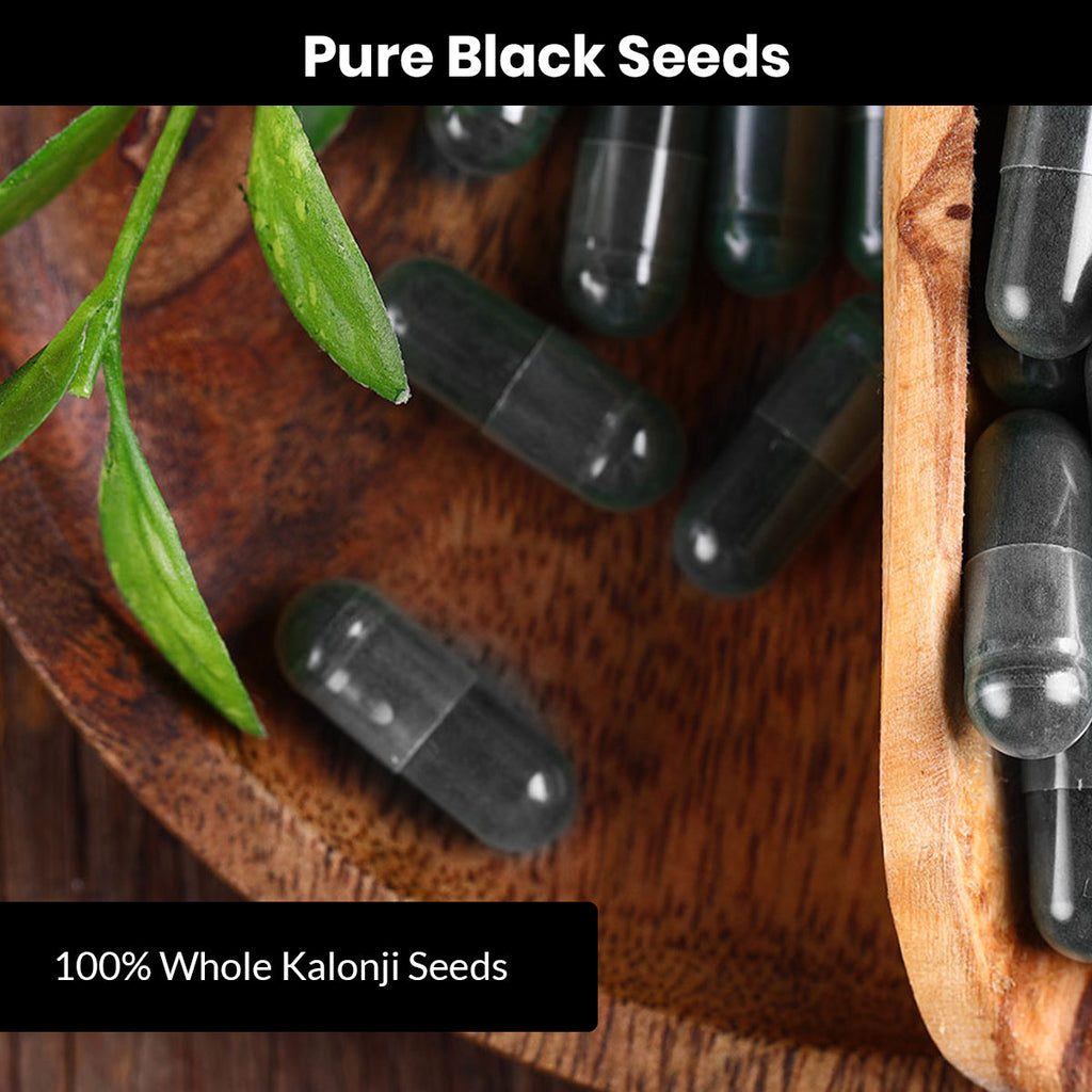 Black Seed Capsules (Vegetarian, Full Herb)