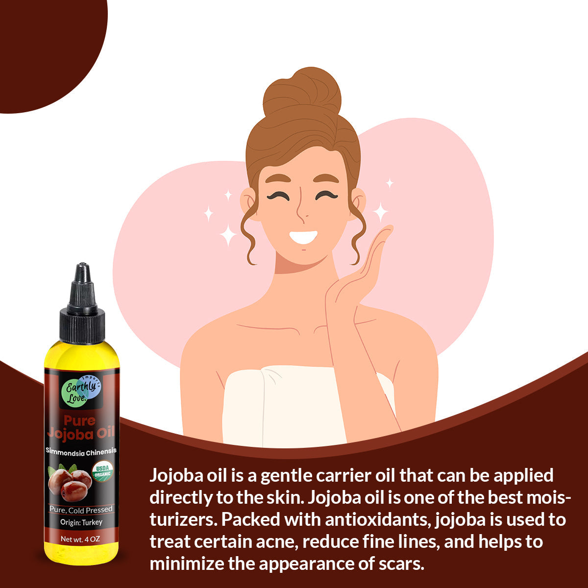 Jojoba Oil (Virgin, Unrefined) ORGANIC