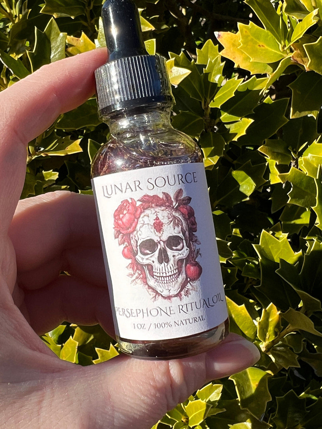 Persephone Offering Ritual Oil | Queen of Underworld Goddess Perfume Witchcraft Altar Spell Magic Deity Intention Devotional Pagan Gift