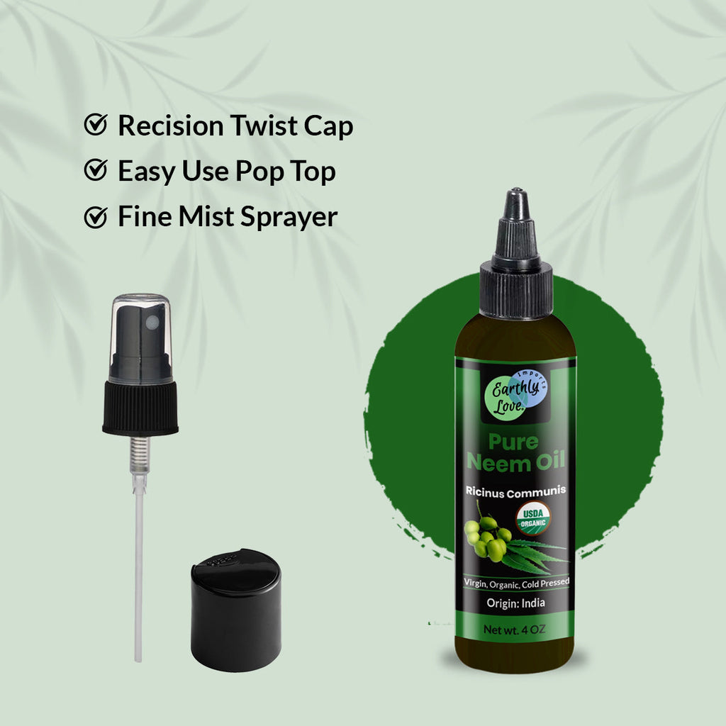 Neem Oil (Virgin, Unrefined) – Cold-Pressed