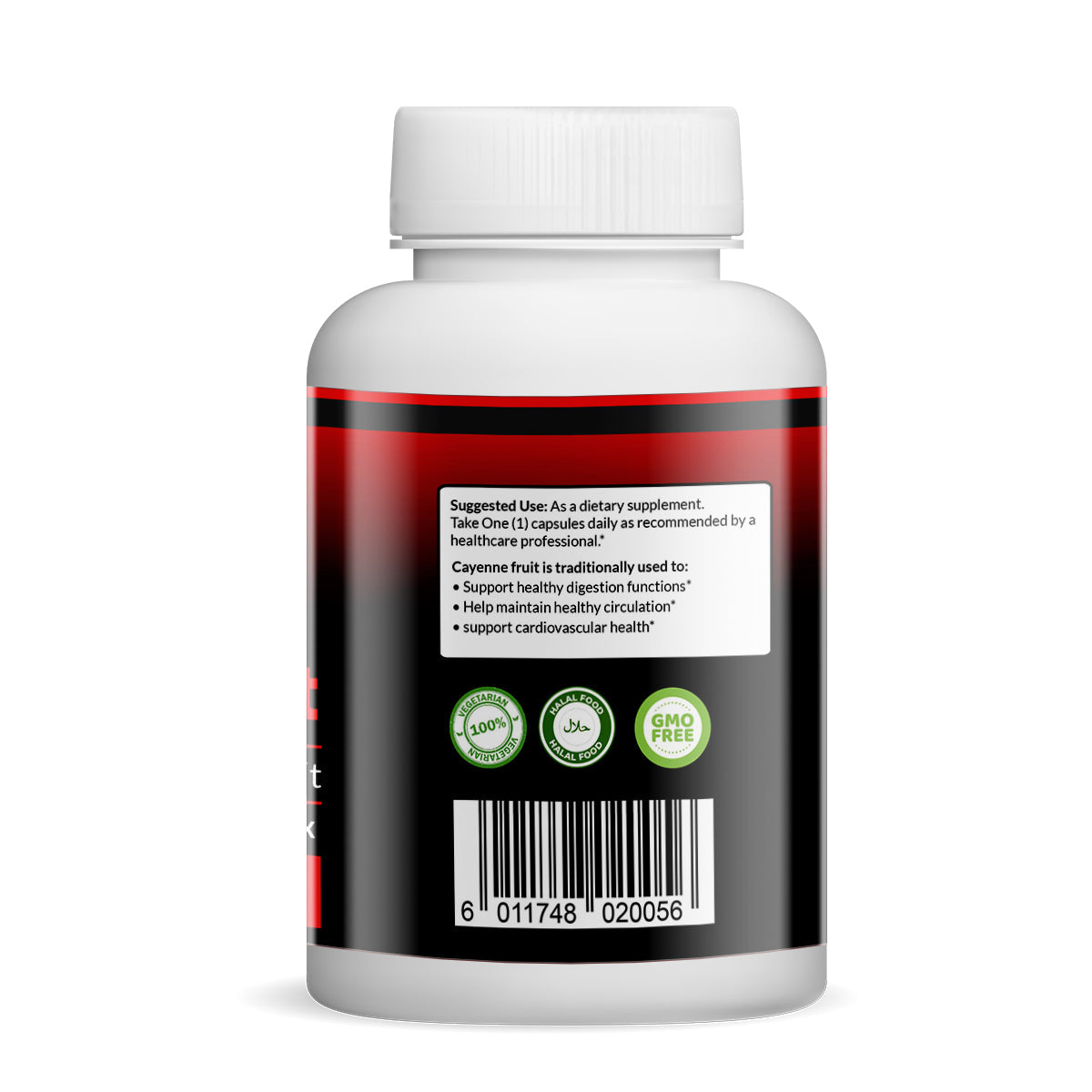 Cayenne Fruit Capsules (Vegetarian, Powder)