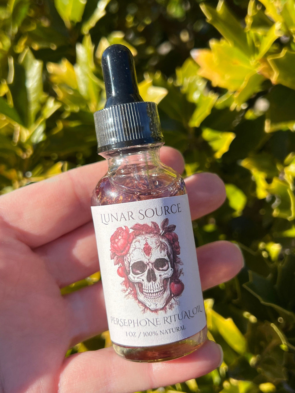 Persephone Offering Ritual Oil | Queen of Underworld Goddess Perfume Witchcraft Altar Spell Magic Deity Intention Devotional Pagan Gift