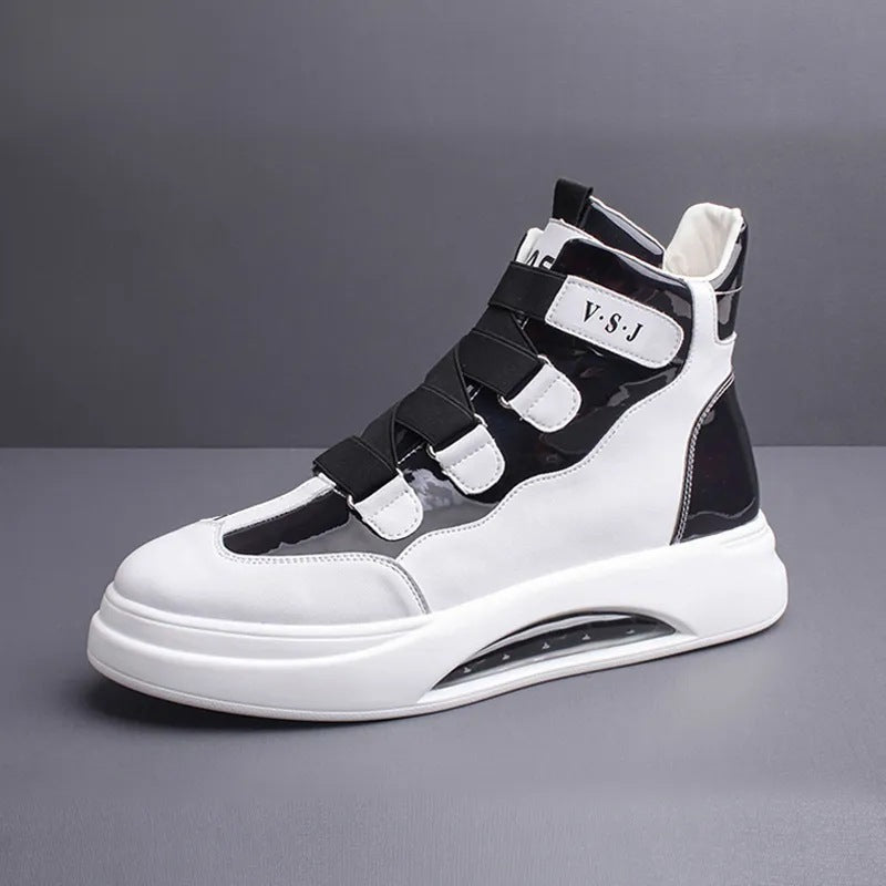 "JayRab" Power Color Metallic High Top