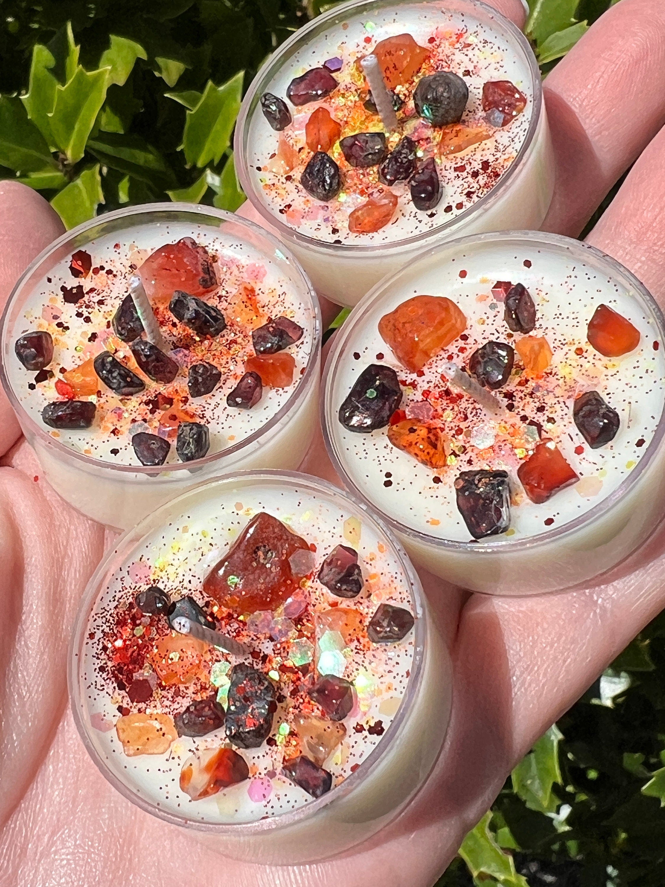 Beltane May Day Fire Festival Candles | Herbal Intention Pagan Sabbat Ritual Altar Tool Crystal Stone Scented Soy Gift Celtic Irish Beltaine
