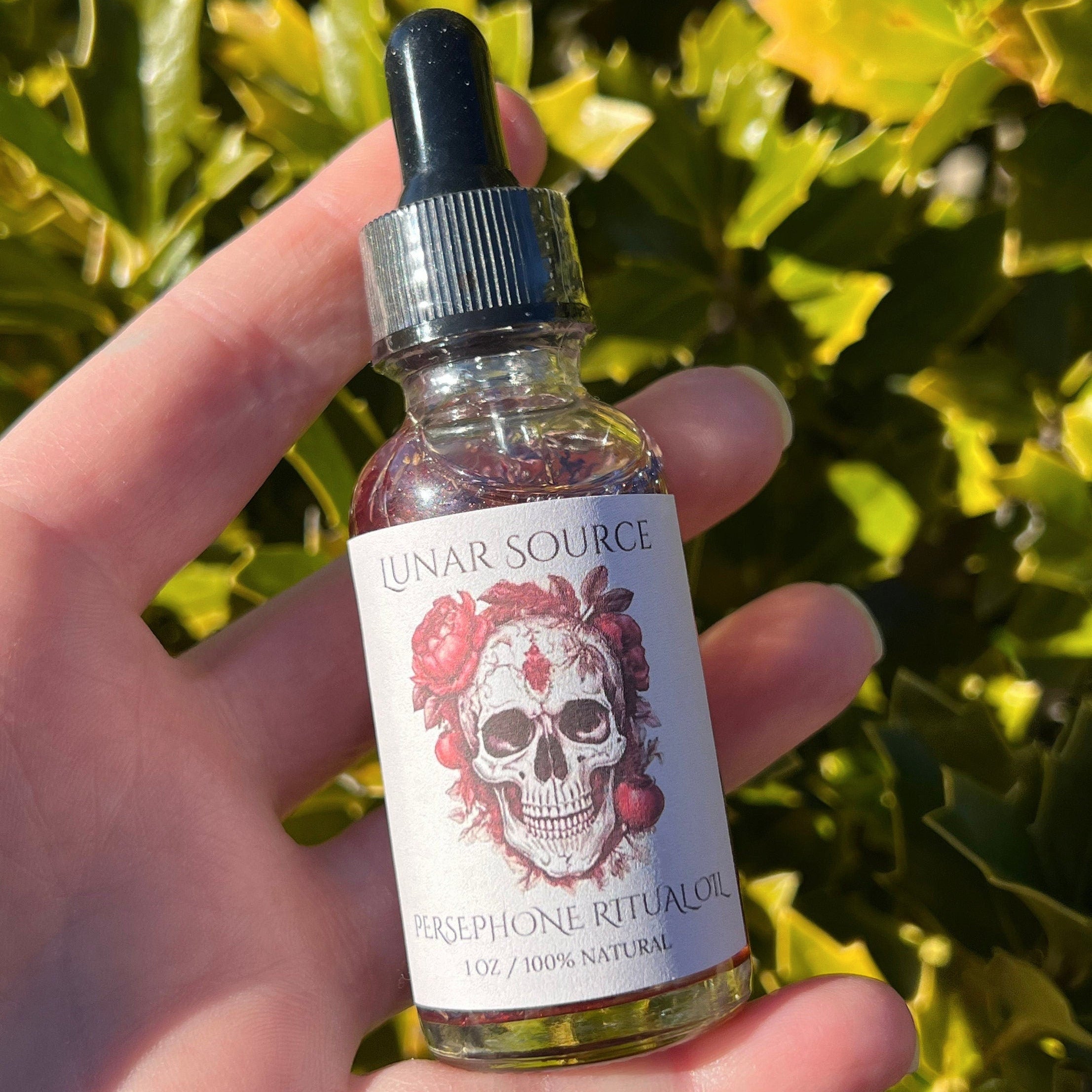 Persephone Offering Ritual Oil | Queen of Underworld Goddess Perfume Witchcraft Altar Spell Magic Deity Intention Devotional Pagan Gift