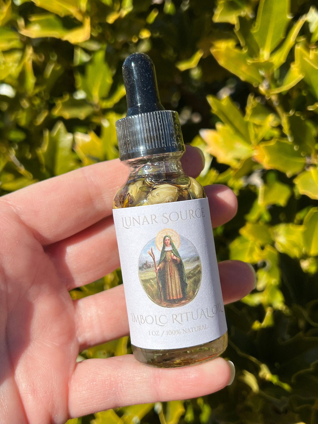 Brigid Ritual Oil | Gaelic Celtic Goddess St Brighid Imbolc Body Perfume Witchcraft Altar Spell Magic Deity Intention Devotional Pagan Gift