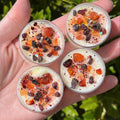 Beltane May Day Fire Festival Candles | Herbal Intention Pagan Sabbat Ritual Altar Tool Crystal Stone Scented Soy Gift Celtic Irish Beltaine