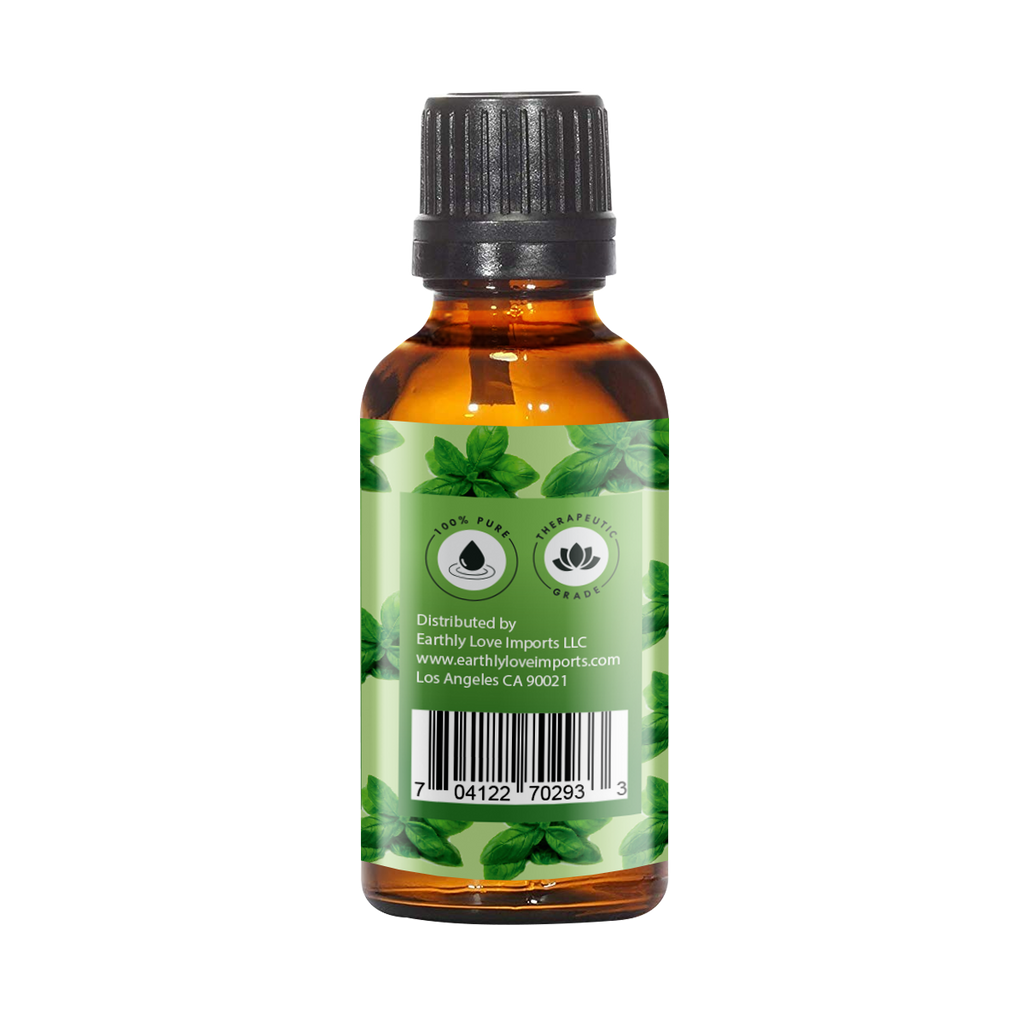 Basil Sweet Essential Oil (Organic)