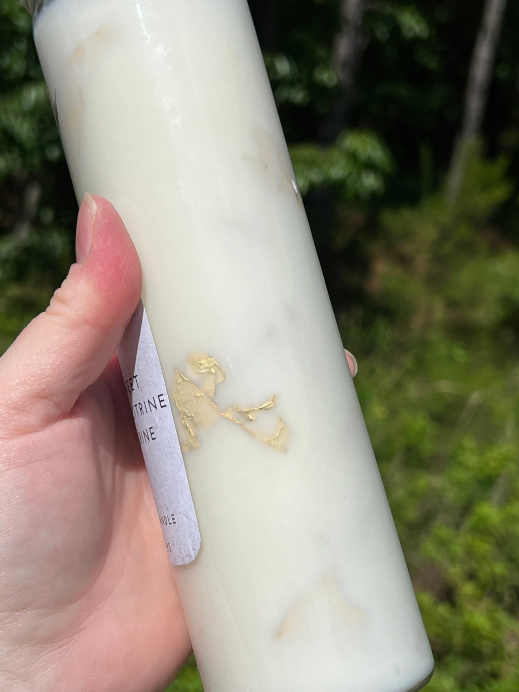 Magick Money Rich Witch 7 Day Spell Candle | Intention Ritual Altar Tool Crystal Infused Scented Soy Gift Wealth Abundance Prosperity