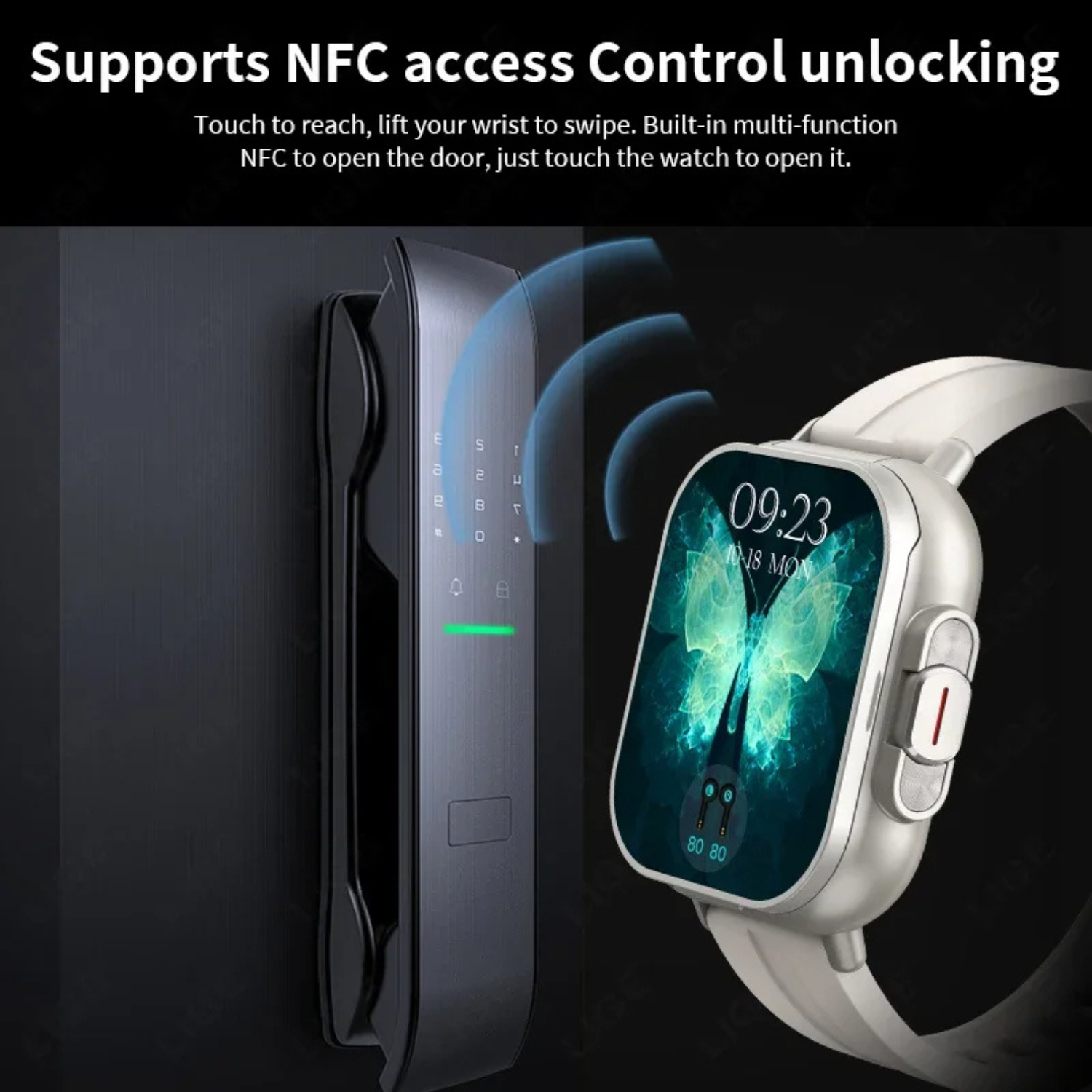 Smartwatch with Earbuds