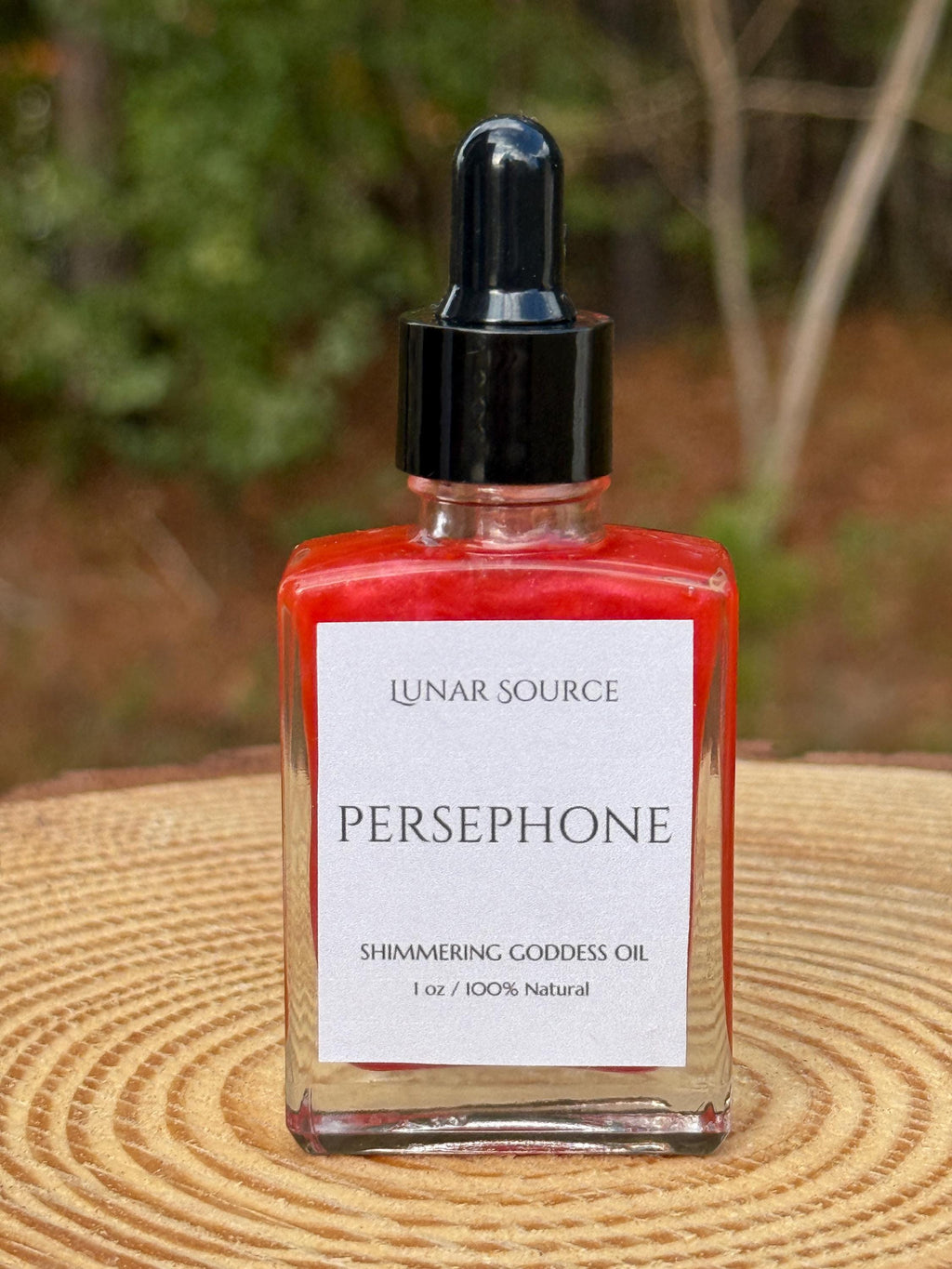 Persephone Luxury Shimmering Body Perfume Oil | Underworld Queen Goddess Witchcraft Altar Ritual Spell Deity Intention Pagan Gift