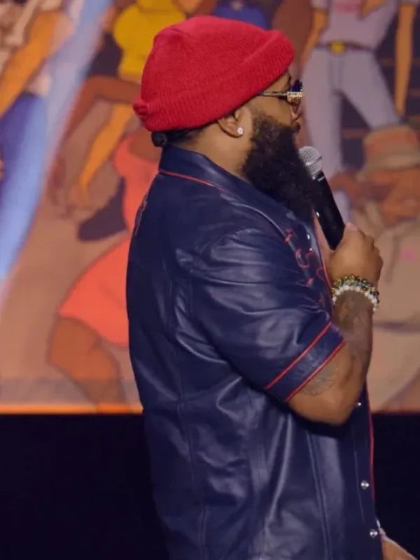 85 South Ghetto Legends Chico Bean Blue Shirt