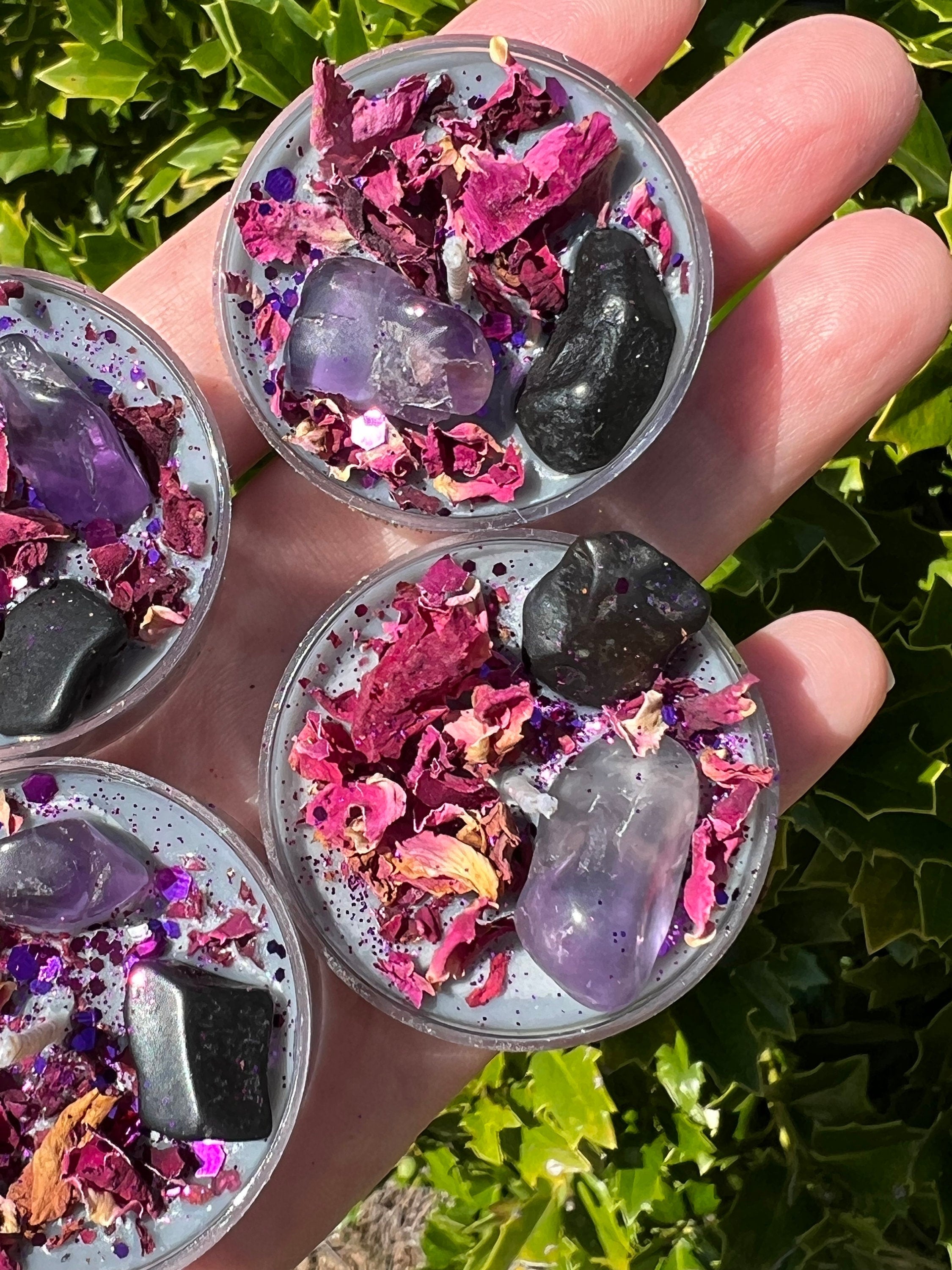 Pierce the Veil Queen of Underworld Candles | Persephone Offering Intention Pagan Witchcraft Magickal Ritual Altar Tool Crystal Deity Gift