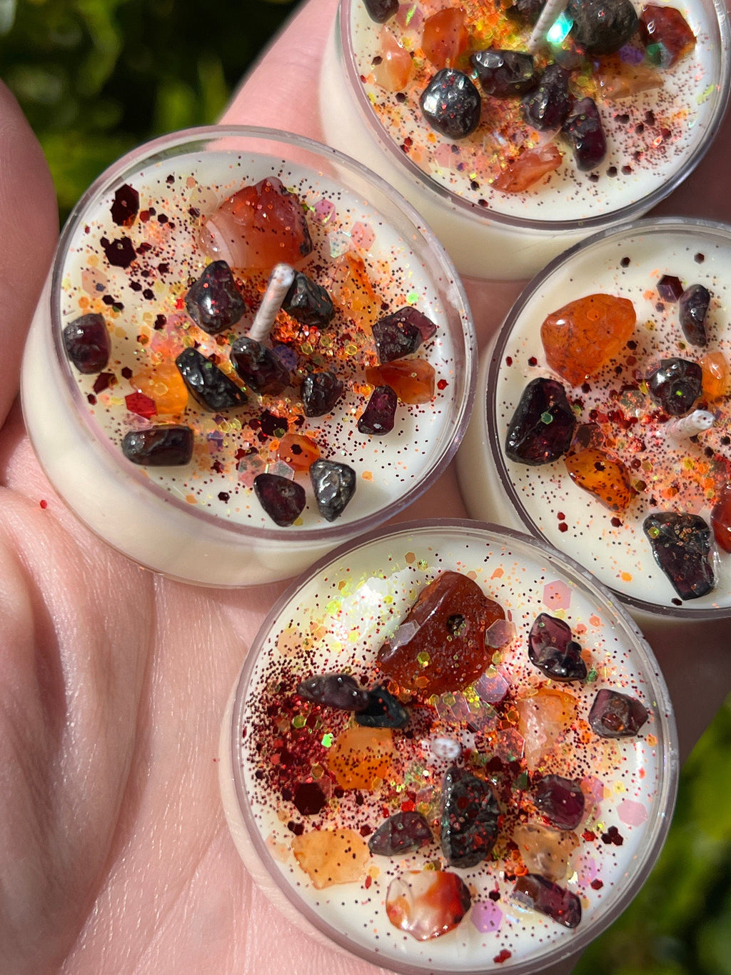 Beltane May Day Fire Festival Candles | Herbal Intention Pagan Sabbat Ritual Altar Tool Crystal Stone Scented Soy Gift Celtic Irish Beltaine