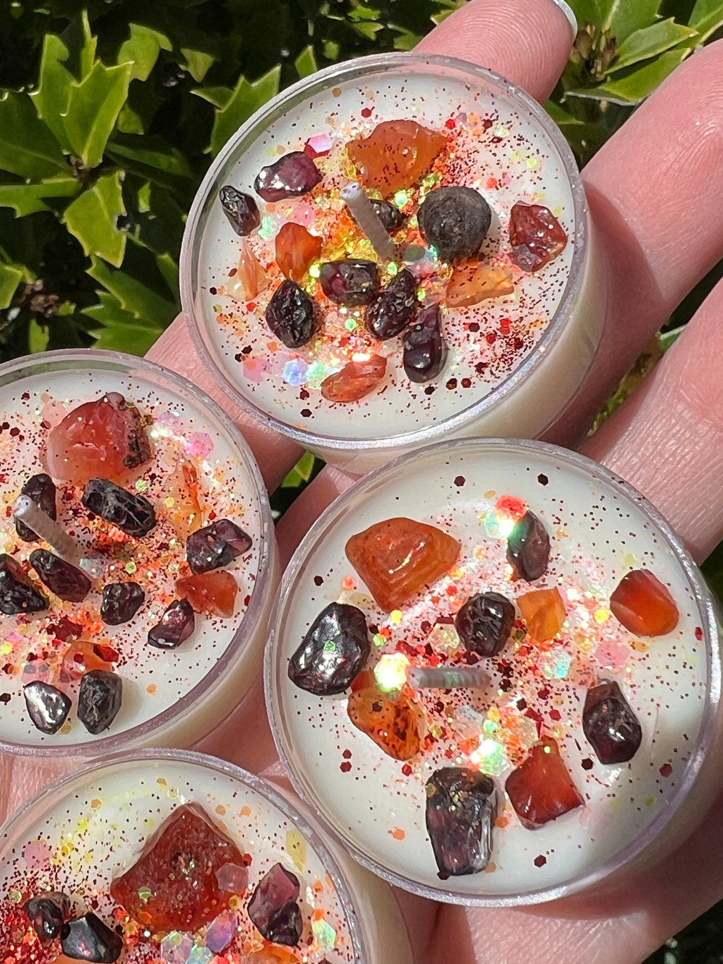 Beltane May Day Fire Festival Candles | Herbal Intention Pagan Sabbat Ritual Altar Tool Crystal Stone Scented Soy Gift Celtic Irish Beltaine