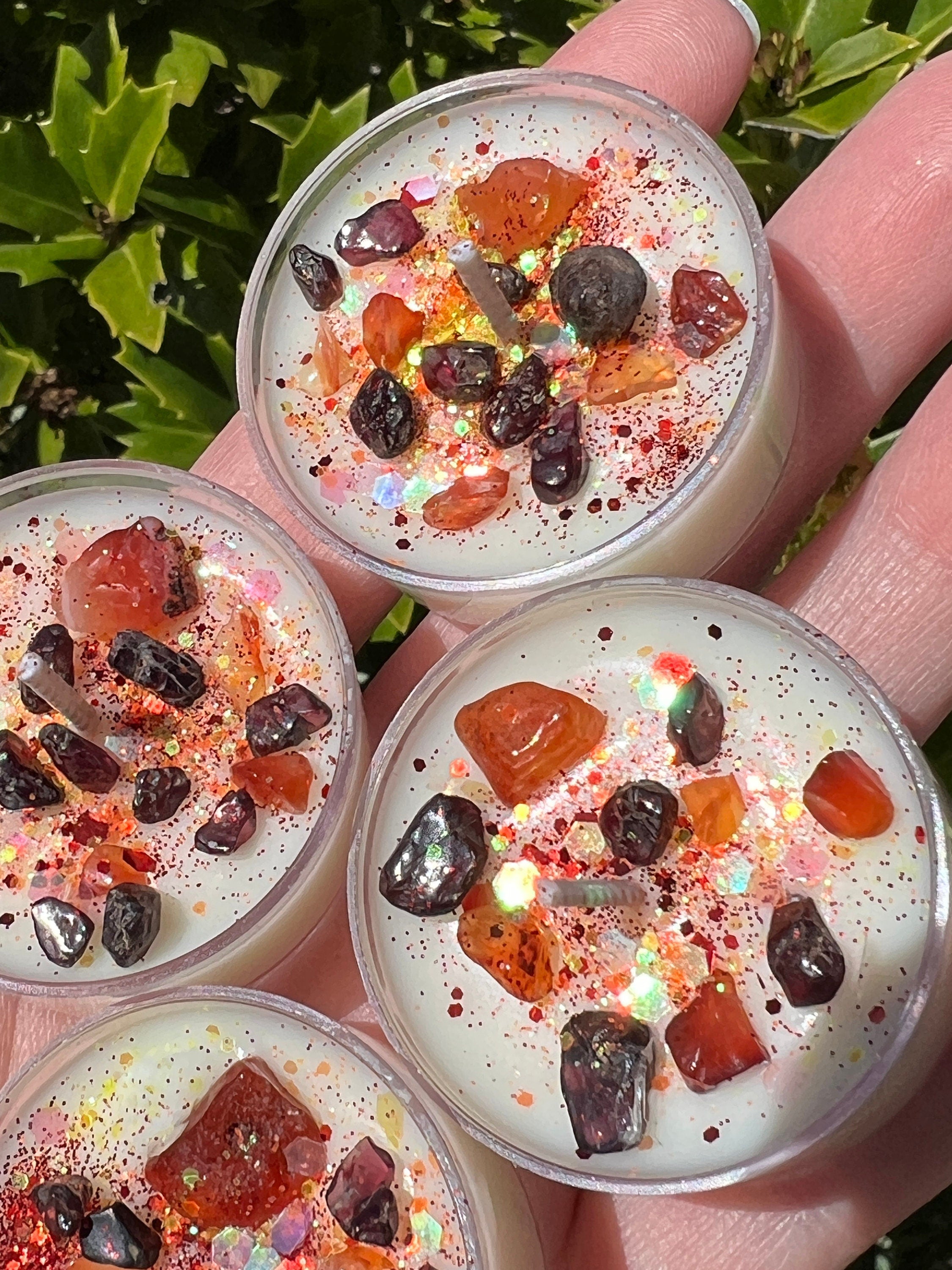 Beltane May Day Fire Festival Candles | Herbal Intention Pagan Sabbat Ritual Altar Tool Crystal Stone Scented Soy Gift Celtic Irish Beltaine
