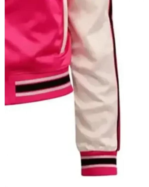 L’infiltrée 2026 Maxime Pink Varsity Jacket
