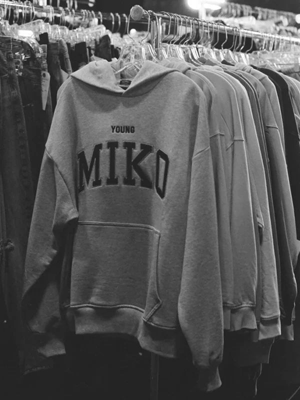 Young Miko Adult Heavyweight Logo Hoodie