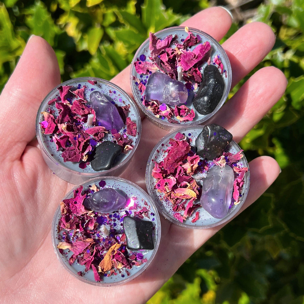 Pierce the Veil Queen of Underworld Candles | Persephone Offering Intention Pagan Witchcraft Magickal Ritual Altar Tool Crystal Deity Gift