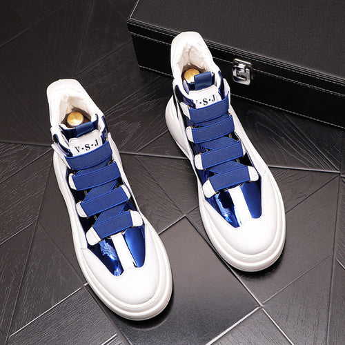 "JayRab" Power Color Metallic High Top