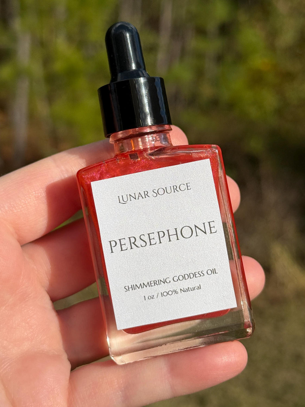 Persephone Luxury Shimmering Body Perfume Oil | Underworld Queen Goddess Witchcraft Altar Ritual Spell Deity Intention Pagan Gift