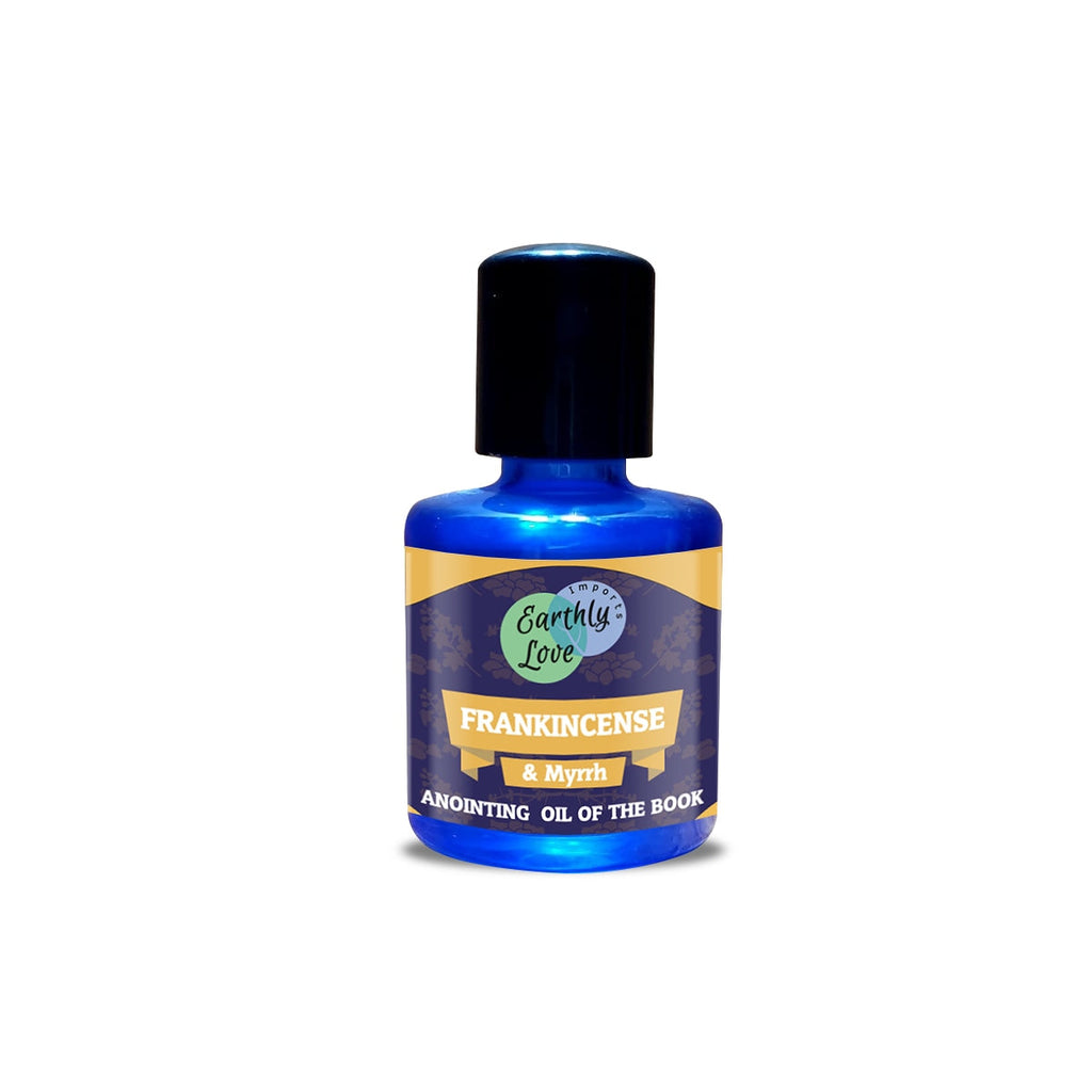 Frankincense & Myrrh Infused Olive Anointing Oil (Jerusalem)
