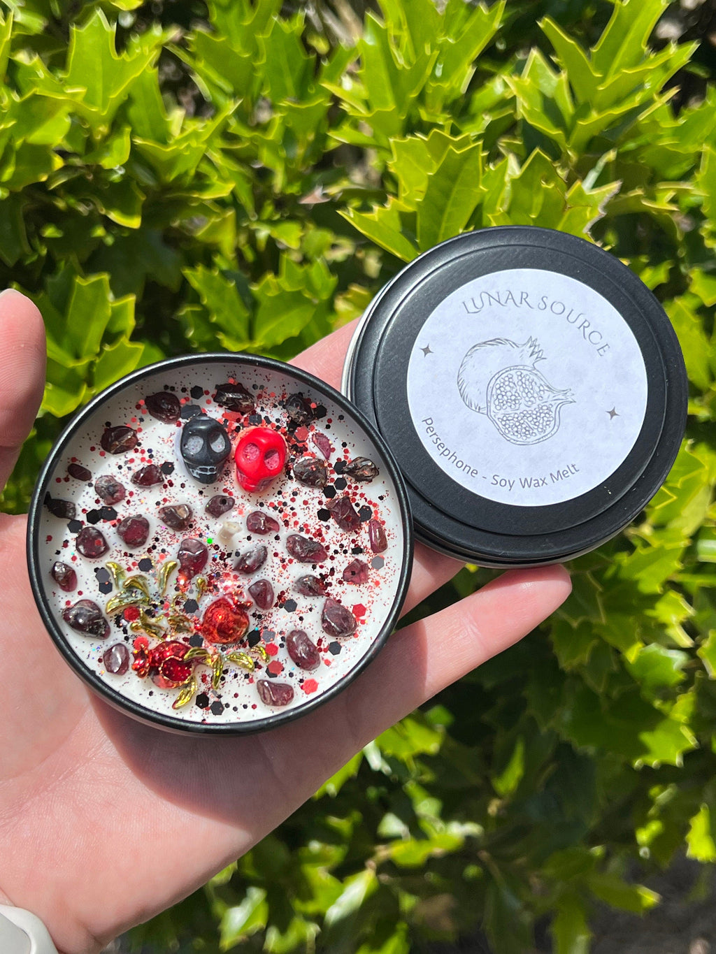 SPECIAL EDITION Persephone Offering Ritual Candle | Queen of Underworld Witchcraft Altar Spell Magic Deity Scented Intention Devotional Gift