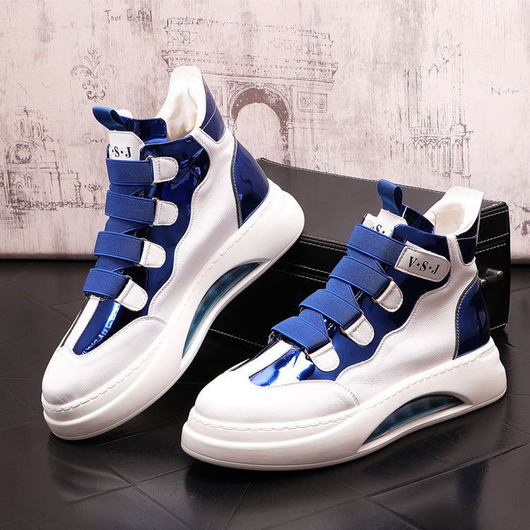 "JayRab" Power Color Metallic High Top