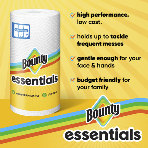 Bounty Essential Select-A-Size Paper Towels, 6 Count