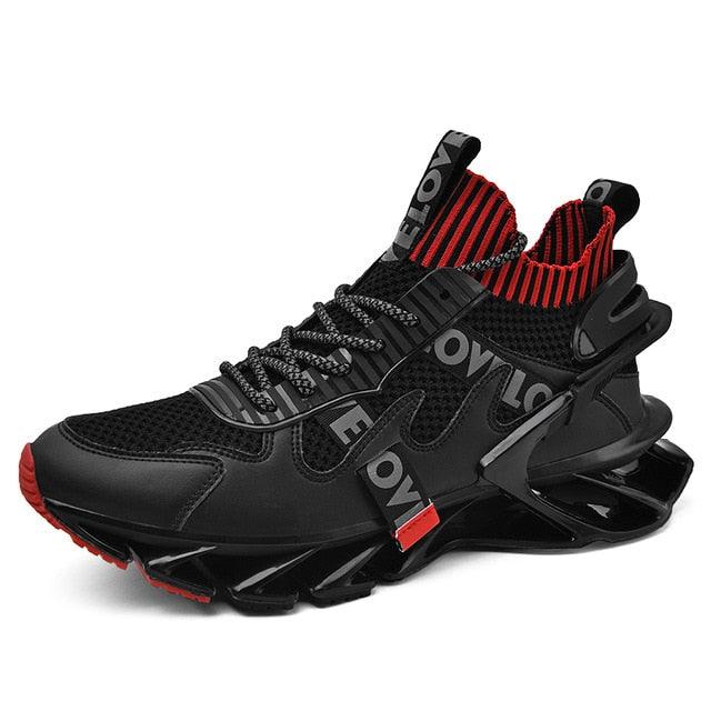 New Running Sneakers High Quality Breathable Mesh Sneakers For Jogging Walking Athletics Trainer Sports Men's Running Shoes Non Slip Athletic Tennis Walking Sneakers