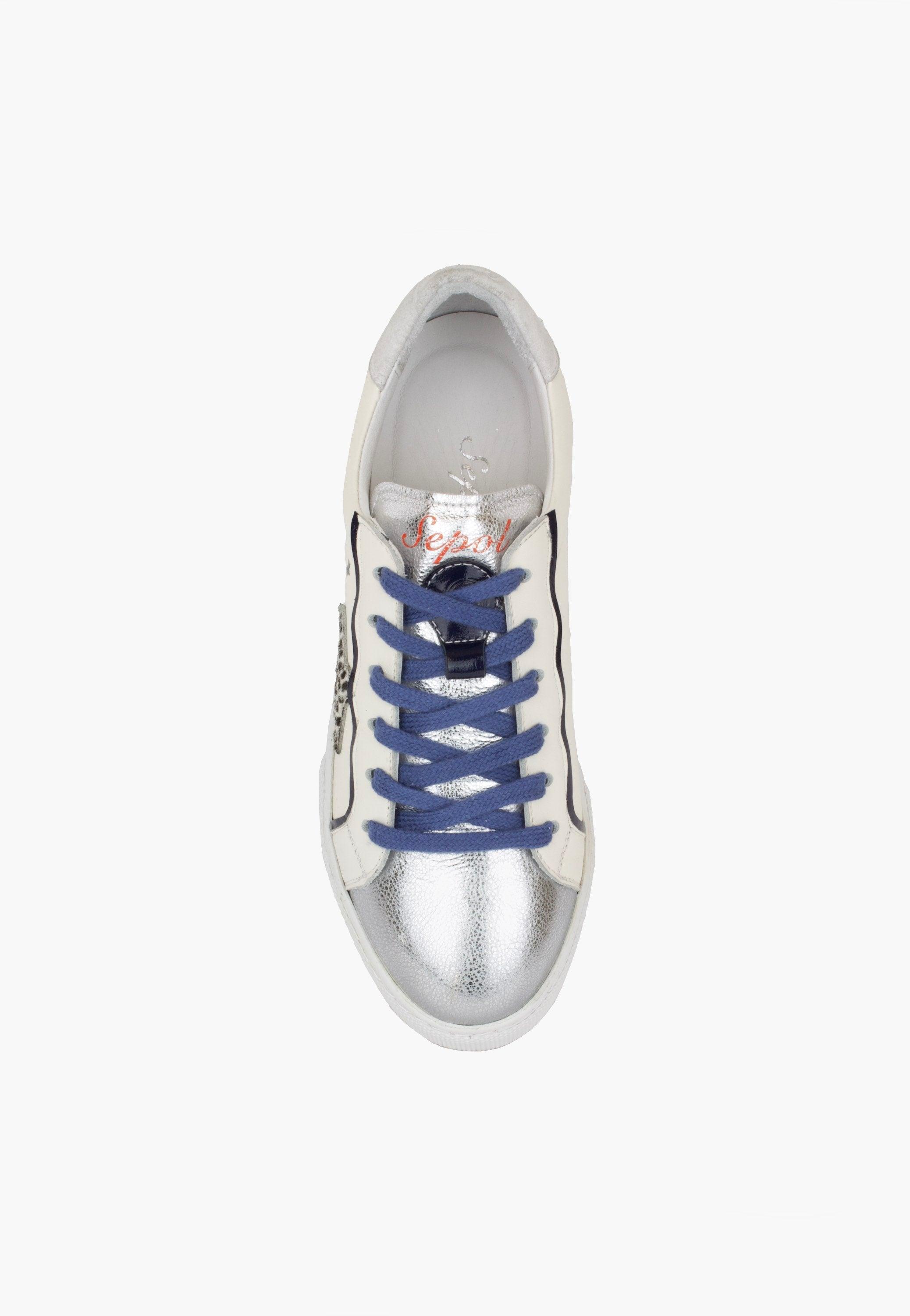 Sepol Women's Stardom White Navy